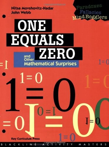 One equals zero and - one, other
